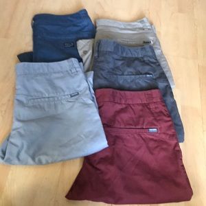 Men’s Volcom Shorts 5 pairs